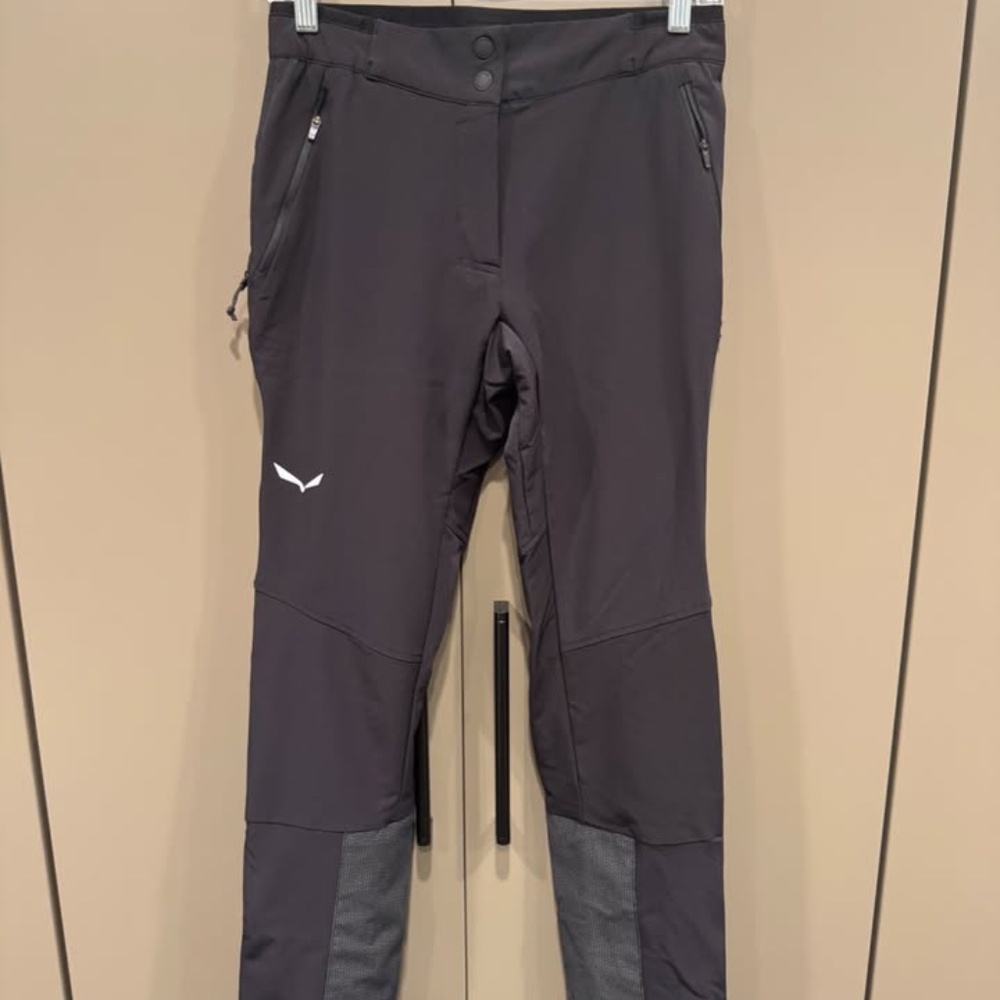 NEW WOMENS SALEWA SELLA DURASTRETCH PANT, BLACK, S